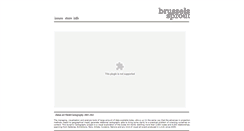 Desktop Screenshot of brusselssprout.org