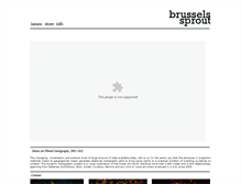 Tablet Screenshot of brusselssprout.org